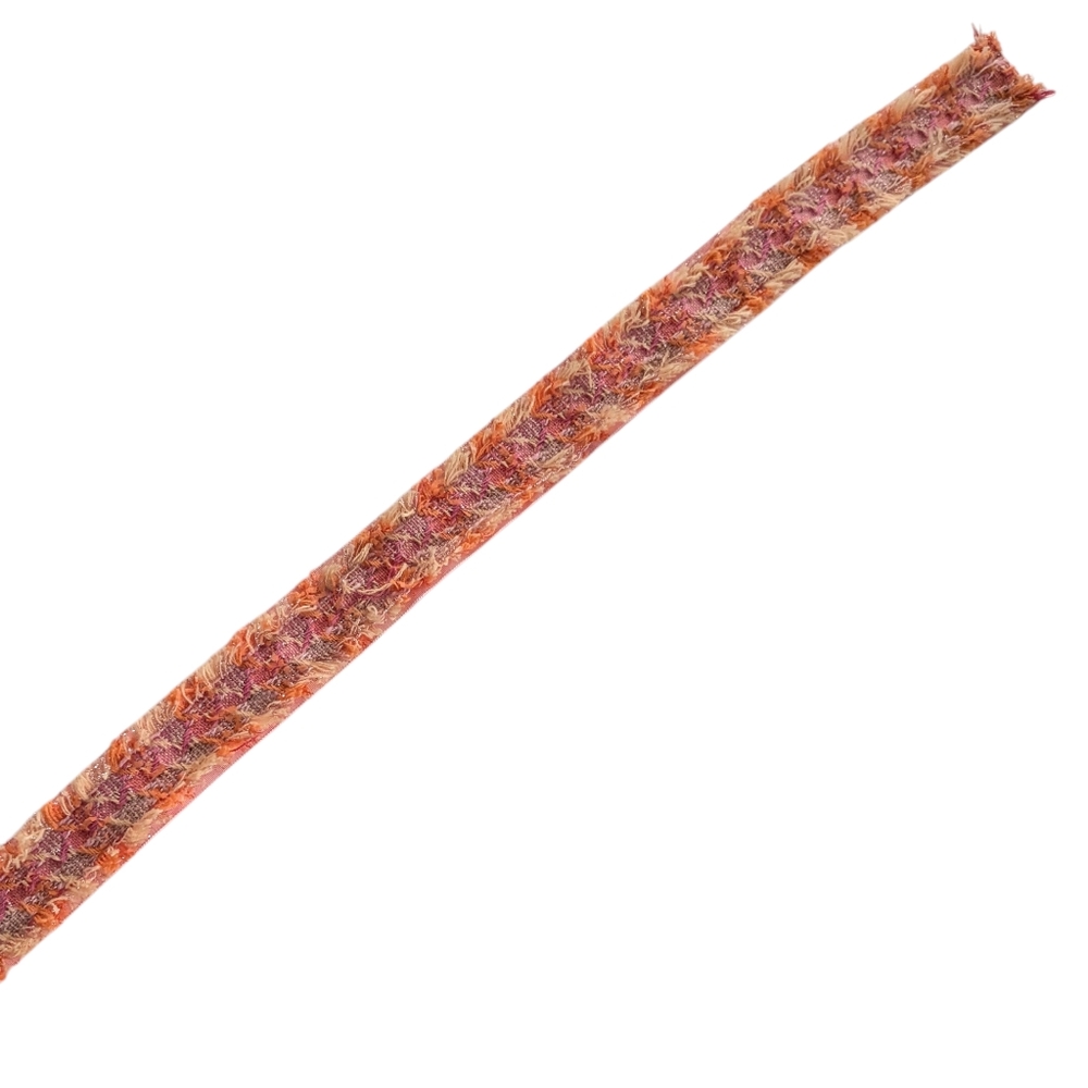 Loop de Loop Pink and Orange Tweed Belt - Picture 6 of 9